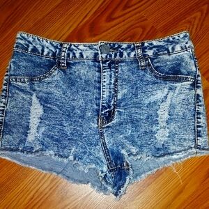 Denim RSQ High-Waisted Shorts